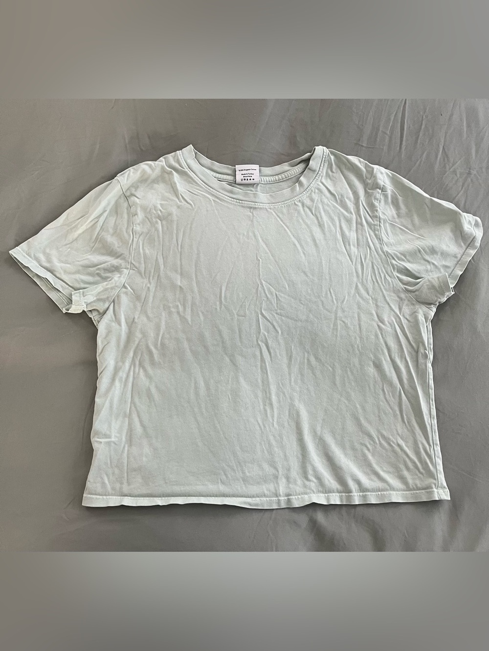 Mint Green Outdoor Voices XS Crew Neck T Shirt